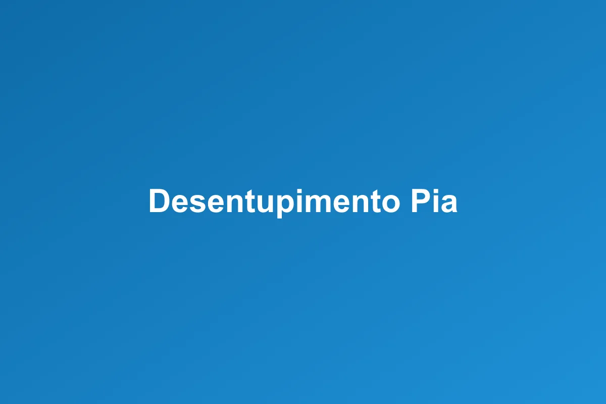 Desentupimento de pia em Várzea Grande – desobstrução profissional